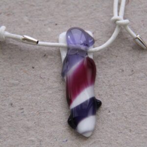 Lædersnøre halssmykke