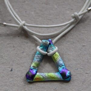 Lædersnøre halssmykke