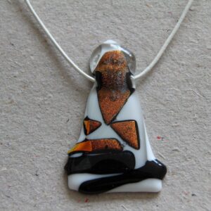 Lædersnøre halssmykke