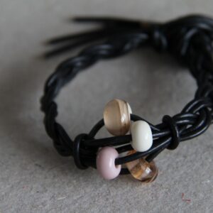 Lædersnøre Armbånd