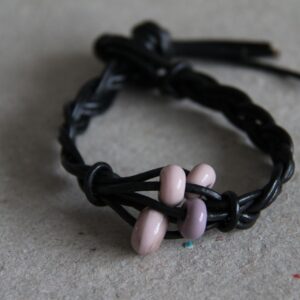 Lædersnøre Armbånd