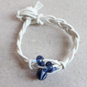 Lædersnøre Armbånd