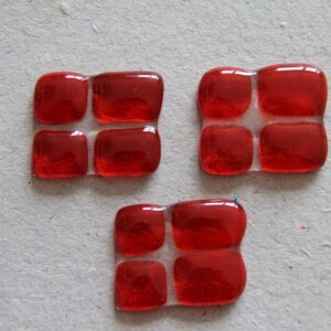 Små danske flag, 3 stk