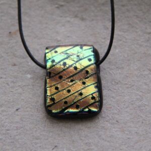 Lædersnøre halssmykke